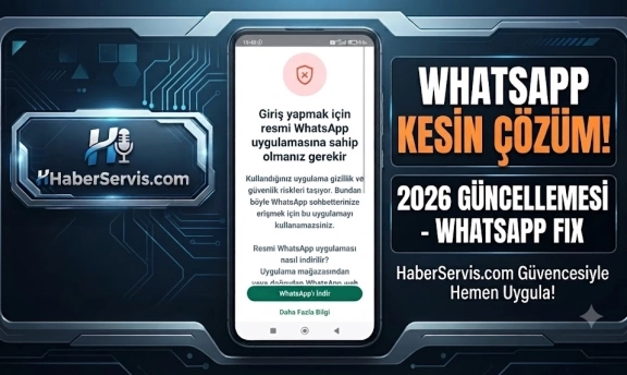 Giriş Yapmak İçin Resmi Whatsapp Uygulamasına Sahip Olmanız Gerekir Hatası 100% Çözüm
